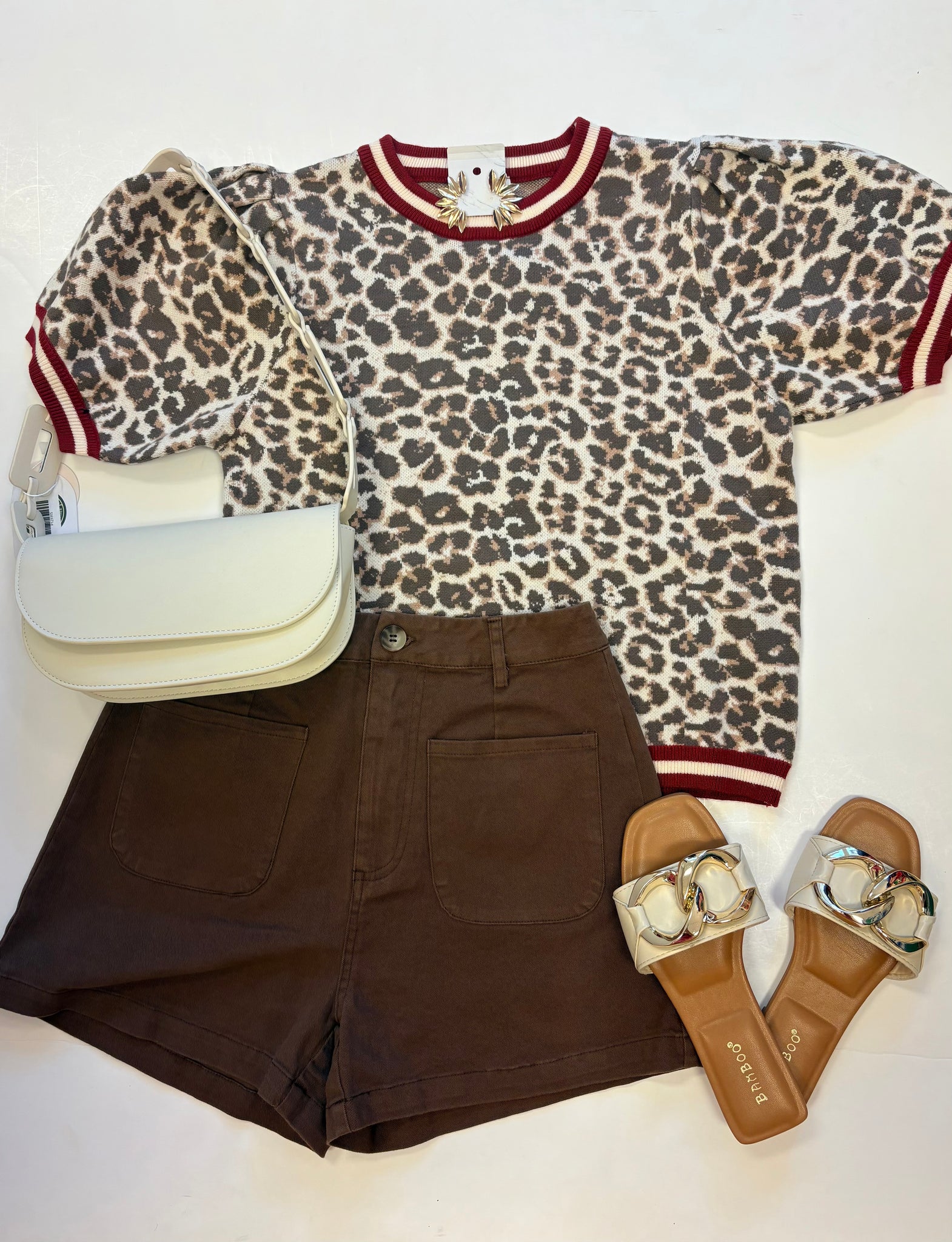 Patch Pocket Short- Brown