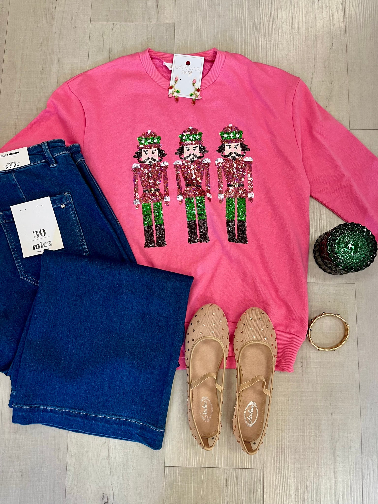 Pink Nutcracker Sweatshirt