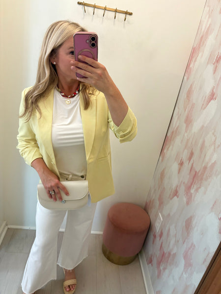 Lemon Sherbert Blazer