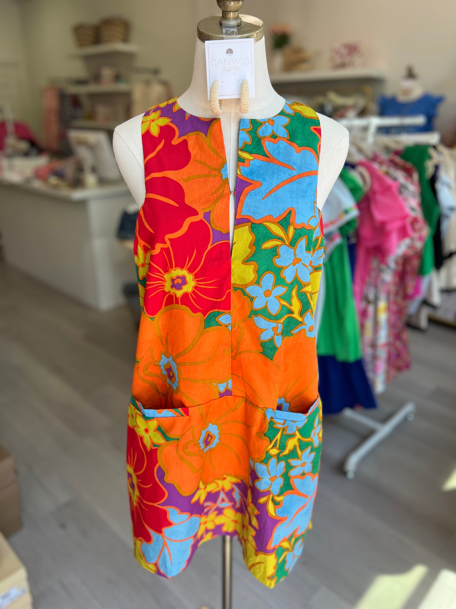 Augustine Floral Shift Dress