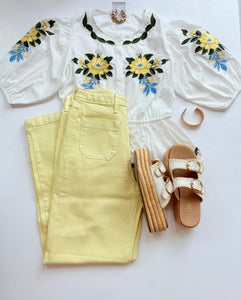 Mikos Embroidered Blouse