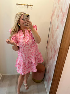 Chole Pink Sleevless Dress