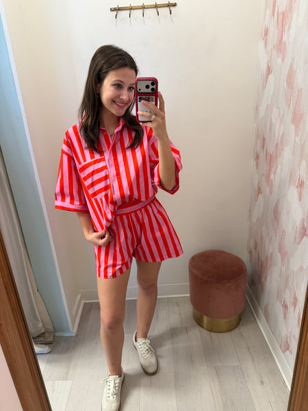 Bahama Vibes Striped Set