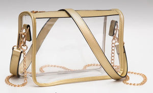 Gold Stadium Purse