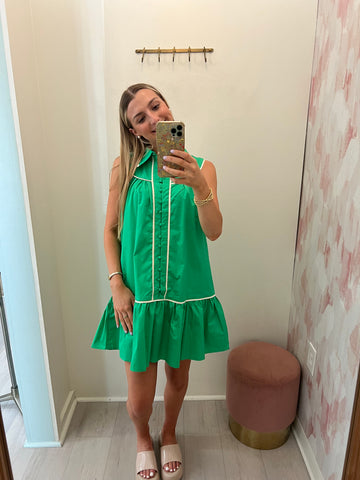 Piper Dress Green