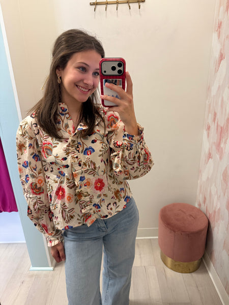 Lottie Floral Top