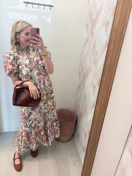 Frollick Floral Midi Dress