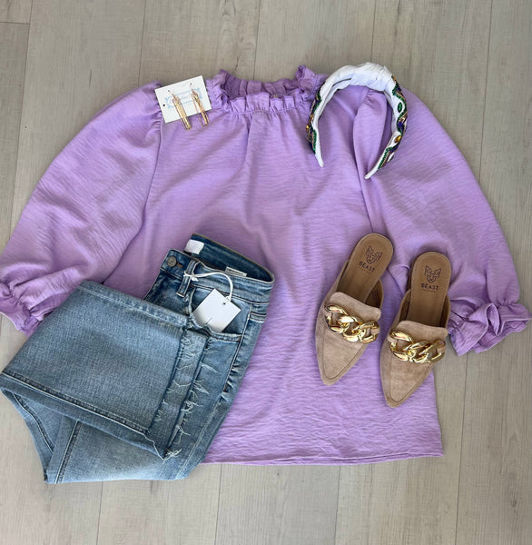 Classic Katherine Blouse Liliac