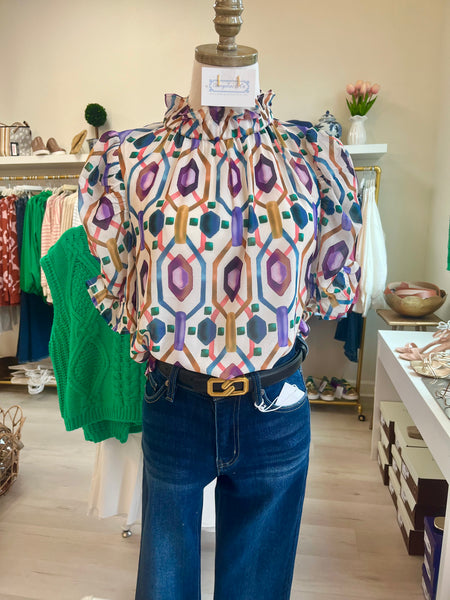 Mary May Geo Blouse