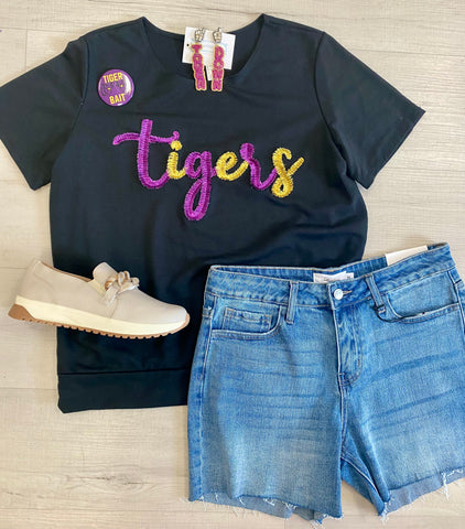 Tigers Threaded Top
