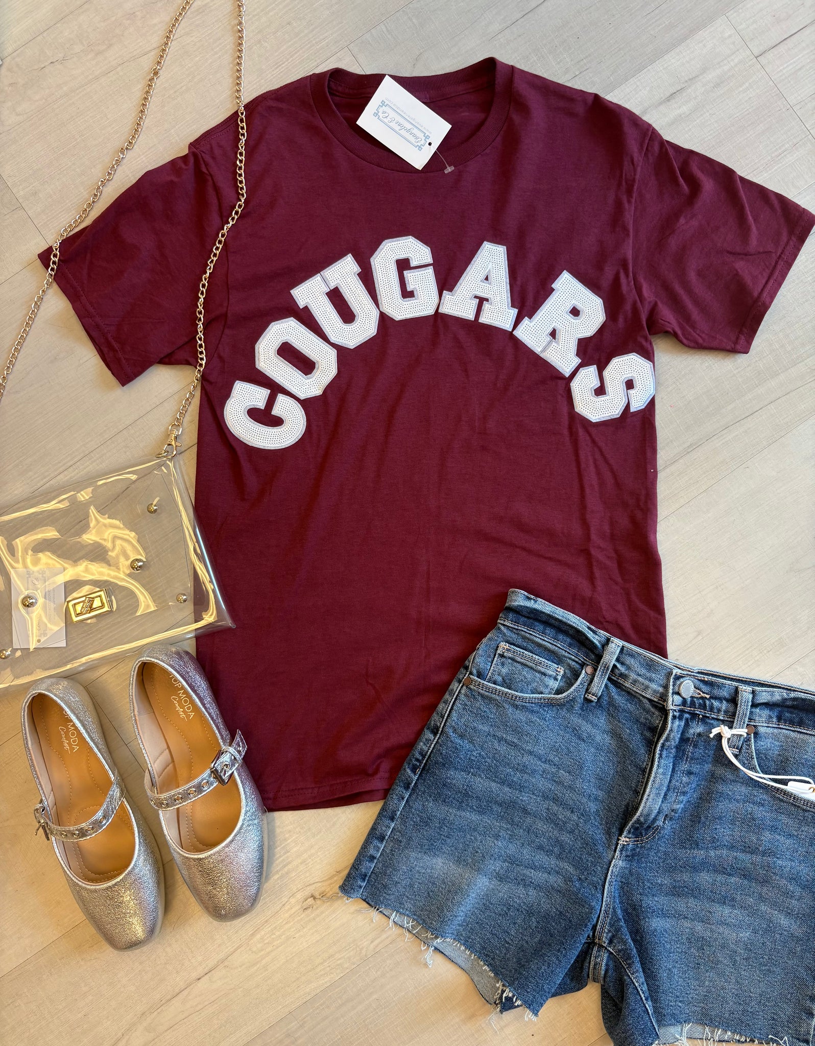 Cougars Game Day TShirt Maroon