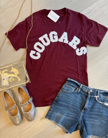 Cougars Game Day TShirt Maroon