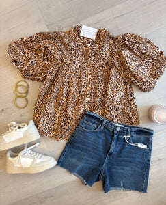 Bella Mini Leopard Print Top