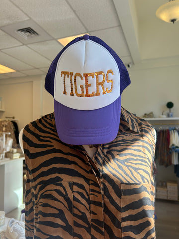 Sequin Tigers Hat