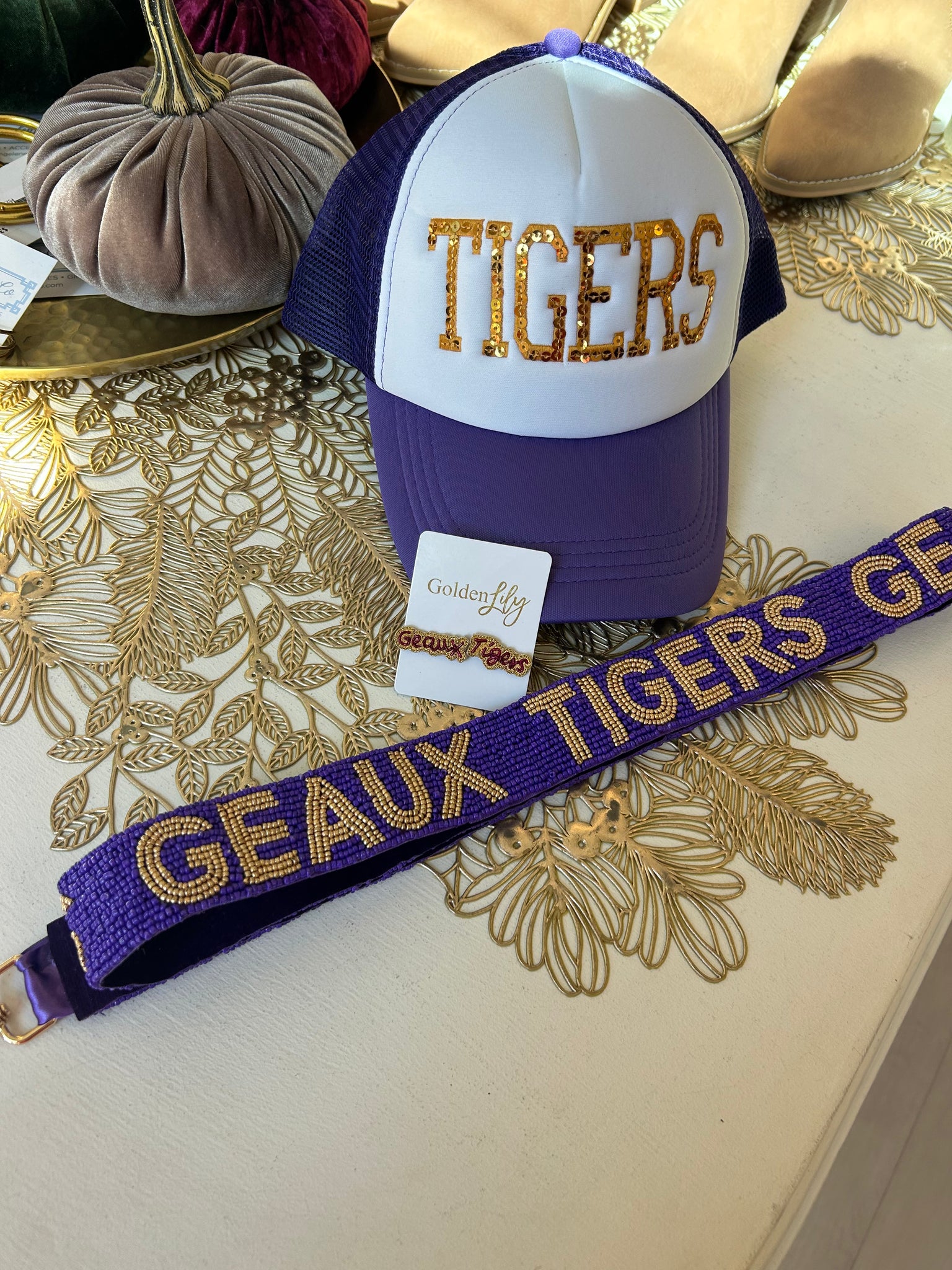 Geaux Tigers Purse Strap