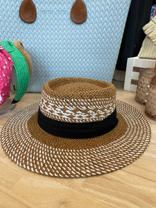 Straw Boater Hat