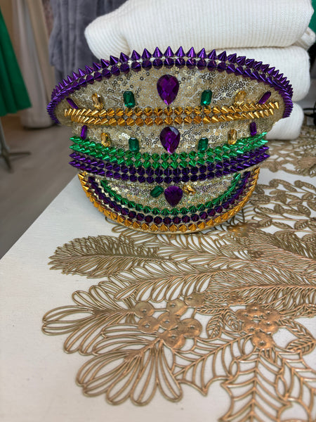 Mardi Gras Captain Hat