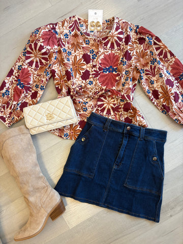 Fall In Vermont Blouse