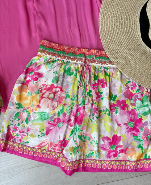 Take Me To Cabo Floral Short