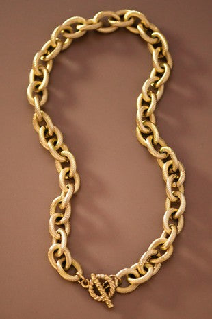 Gold Link Necklace