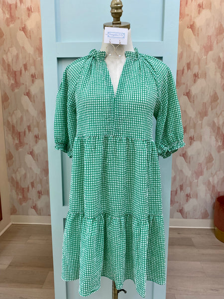 Gruene Gingham Dress