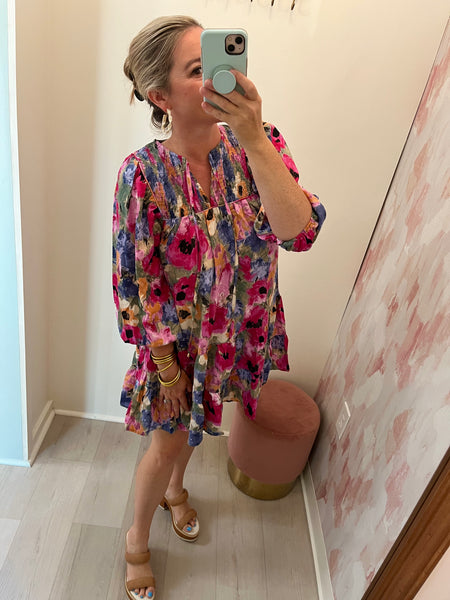 Rhea Orchid Dress