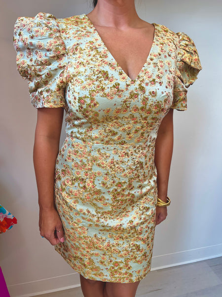 Briar Vintage Gold Dress