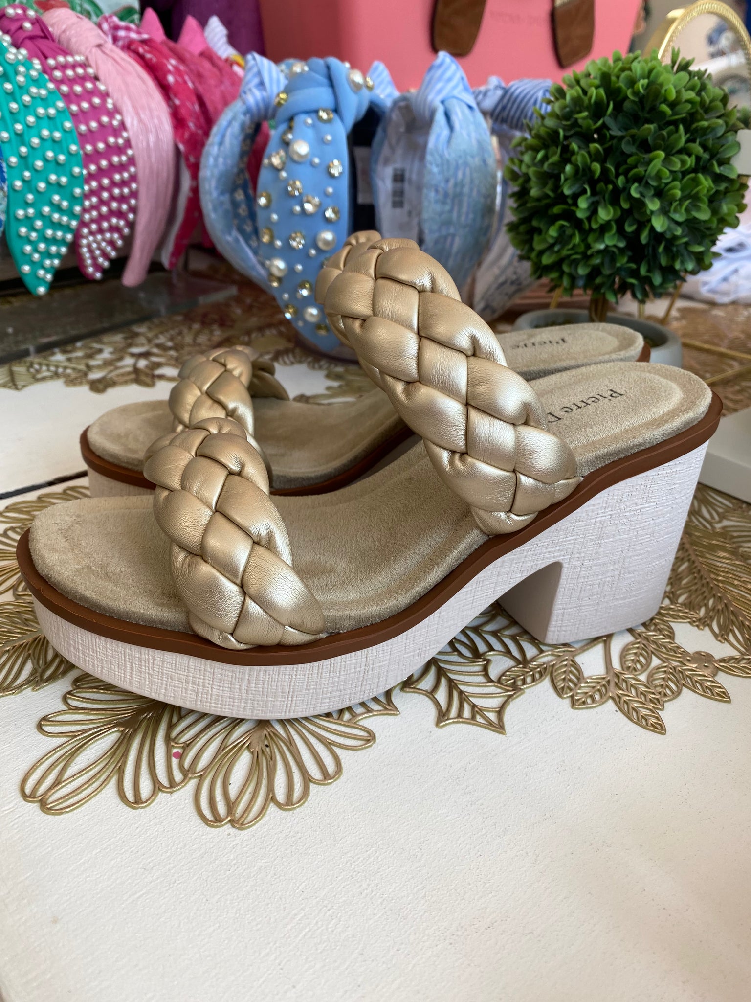 Sandy Platform Heel