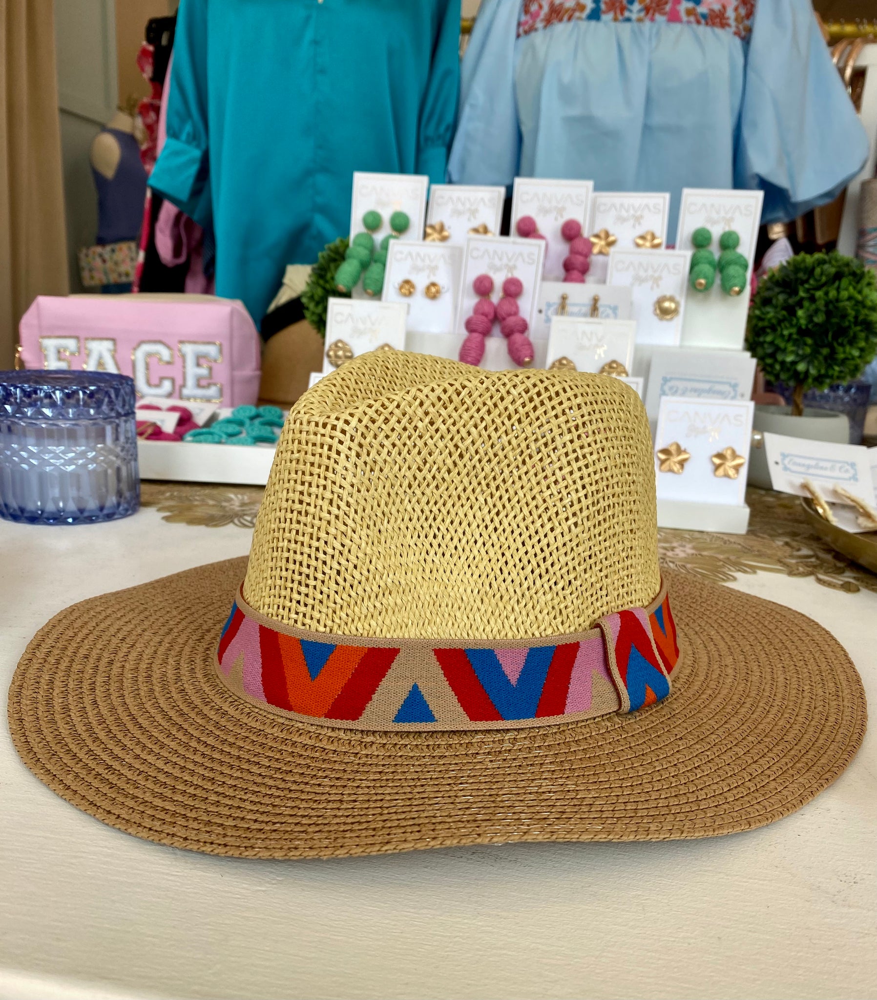 Two Toned Beach Hat