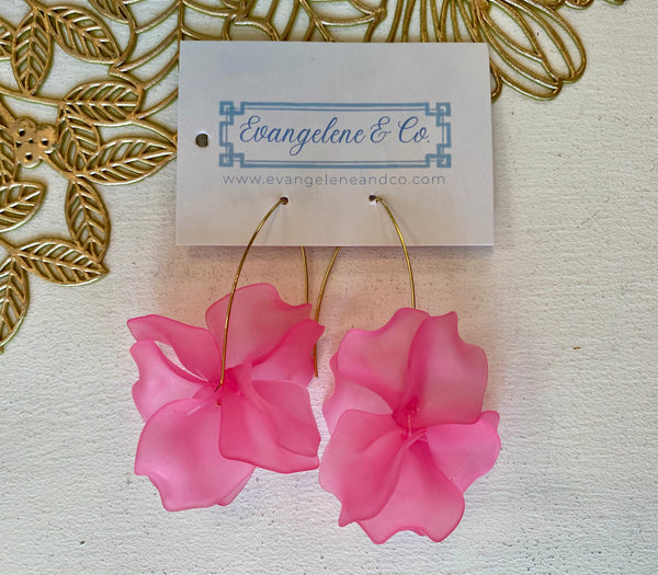 Pink Bloom Earrings