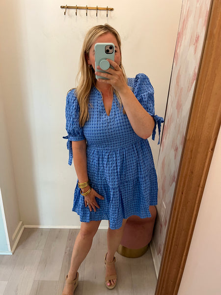 Cornflower Blue Dress