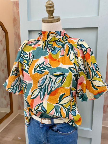 Lola Button Back Blouse