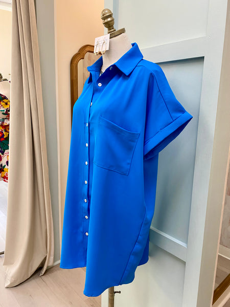 Kimber Dress Colbalt