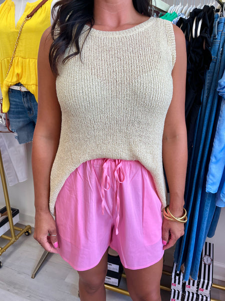 Lightweight Sweater Tank