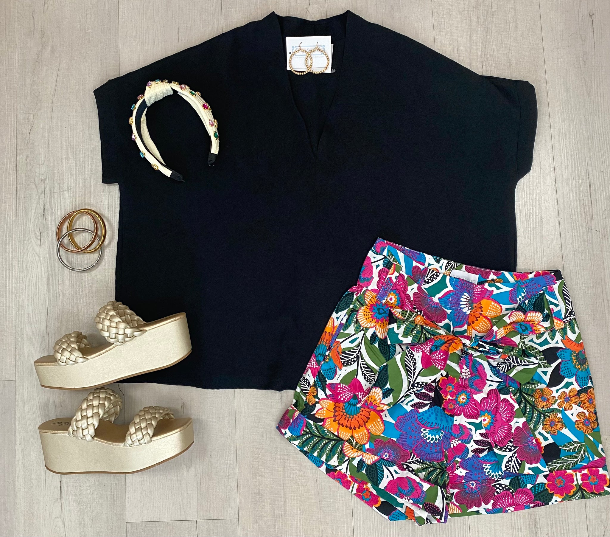 Bermuda Floral Shorts