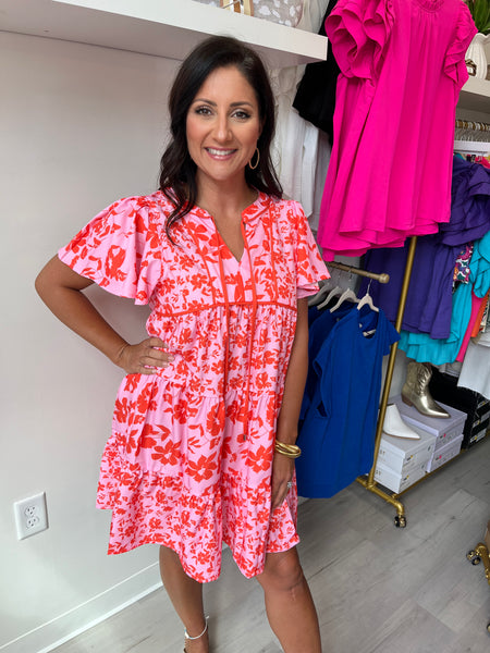 Naomi Floral Dress