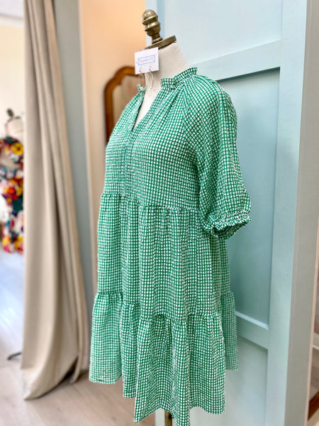 Gruene Gingham Dress