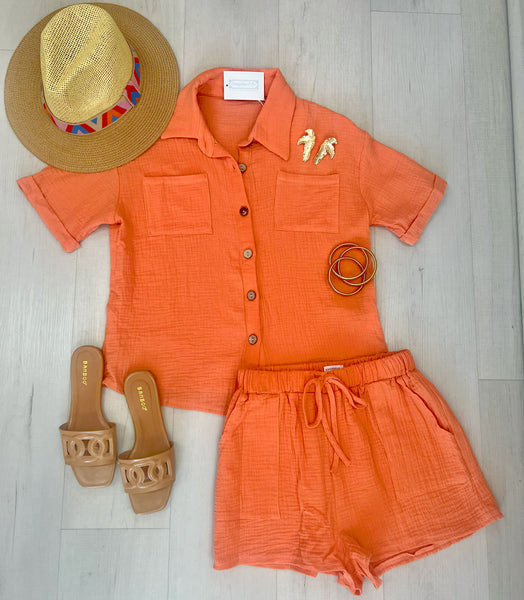 Orange Gauze Set