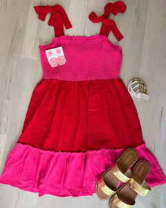 Sweet Pink Duo Dress