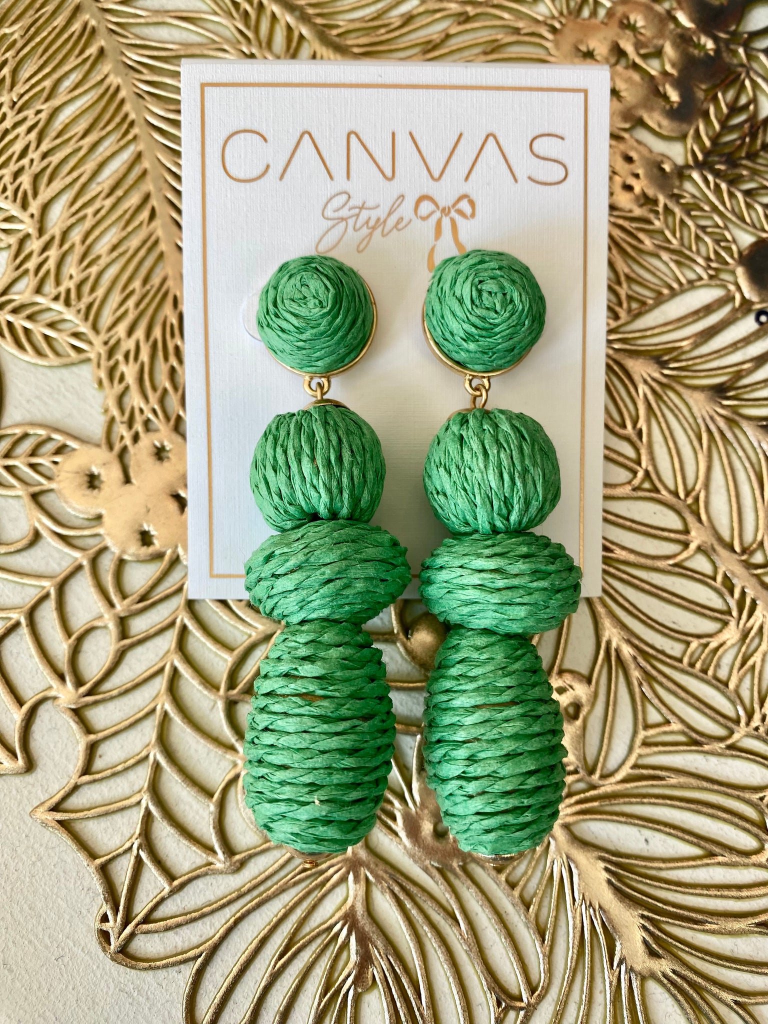 Leslie Earring Green