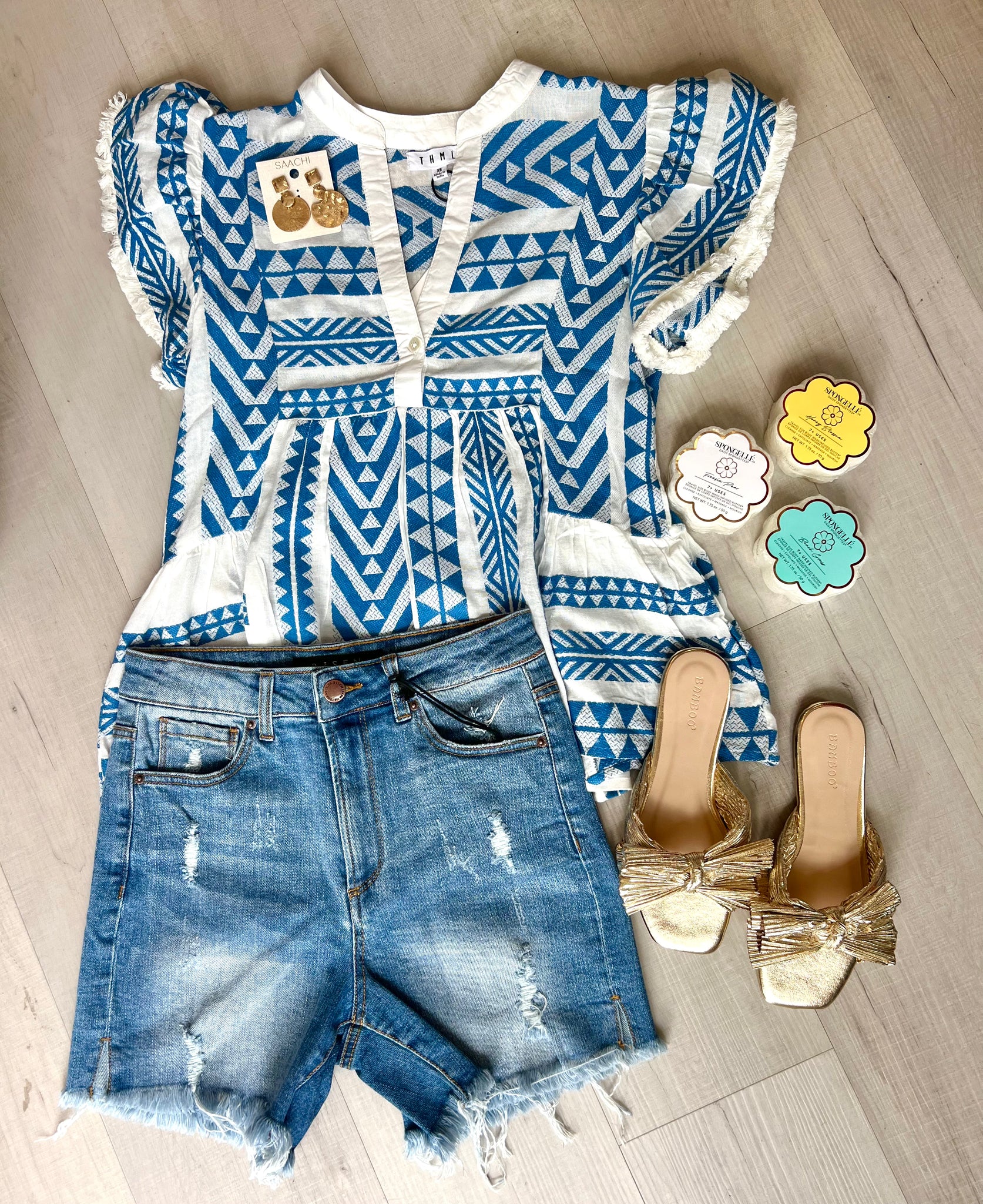 Lola Pattern Knit Top