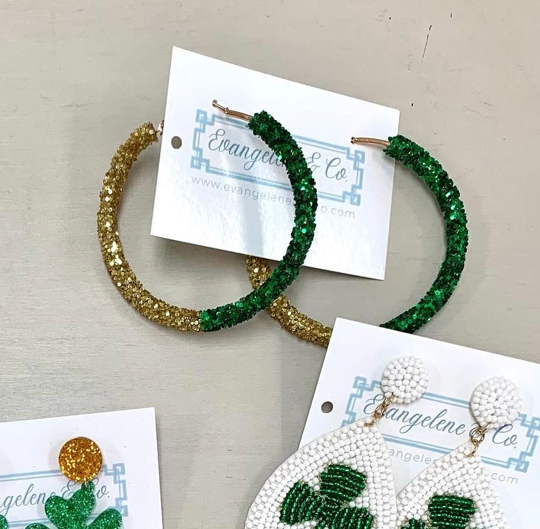 St. Patrick's Day Duo Sparkle Hoop