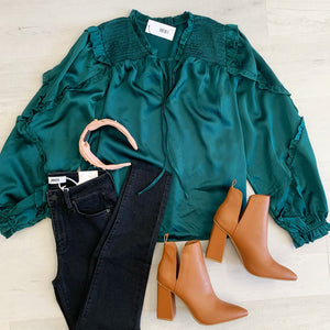 Kye Emerald Blouse