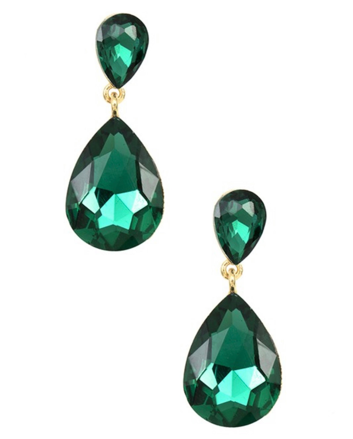 Gem Teardrop Emerald