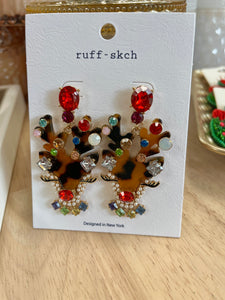 Rudolph Earring