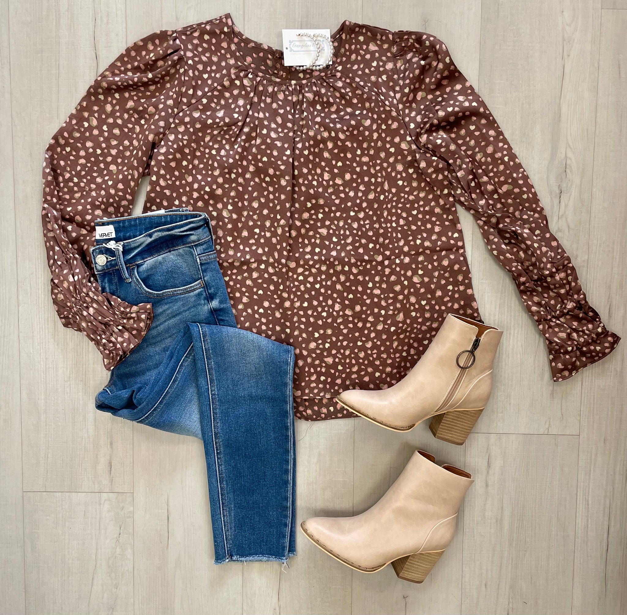 Cheetah L/S Top