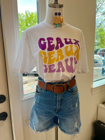 Geaux Geaux Tee