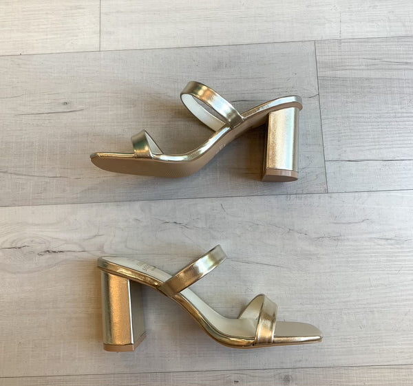 Khloe Heel Gold