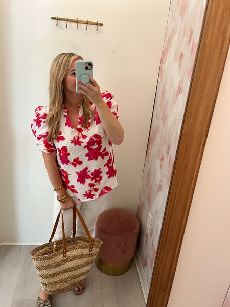 Geranium Blouse