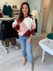 Colorblock Sweater